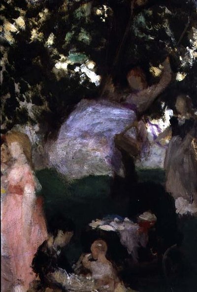 The Swing, 1869 by Pál Szinyei Merse